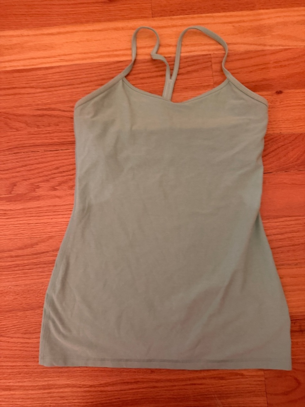 lululemon athletica Sage Green Spaghetti Strap Camisole tank shirt